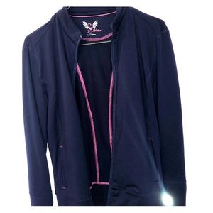 Women’s small smitten scrub jacket